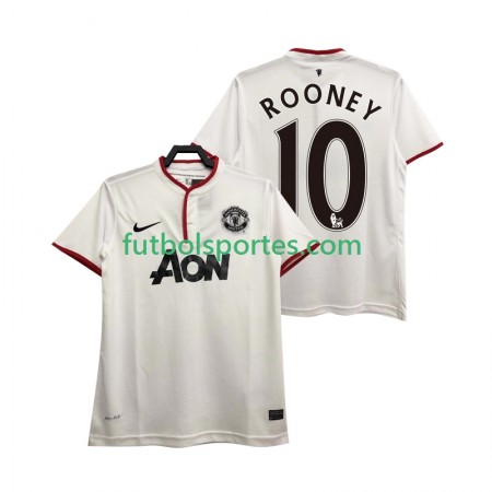 Camiseta Manchester United Rooney 10 2013 2014 Retro Tercera Equipación